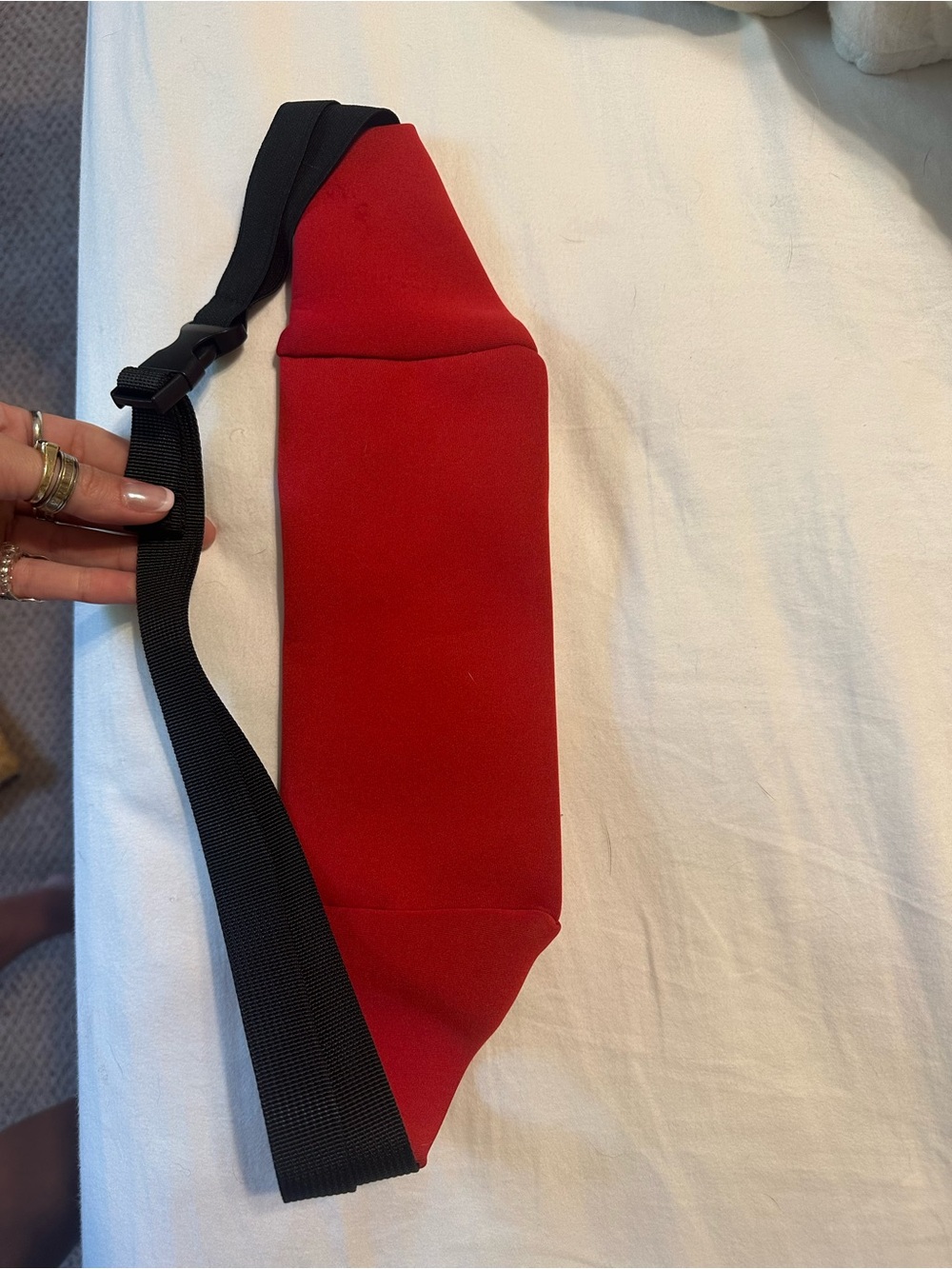 Free People Workout Belt in Red - Picture 6 of 7